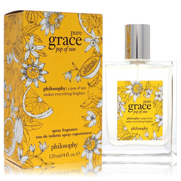 Pure Grace Pop Of Sun Perfume By Philosophy Eau De Toilette Spray- Free Shipping