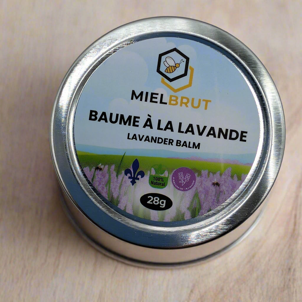 Lavender Beeswax Balm – Soothing & Relaxing 1 oz, Natural Skin Moisturizer