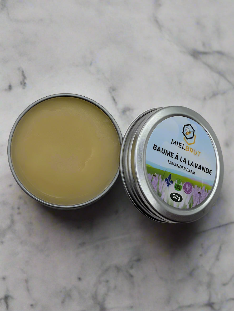 Lavender Beeswax Balm – Soothing & Relaxing 1 oz, Natural Skin Moisturizer