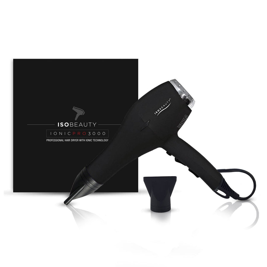 Soft Touch material 1875w Ionic 3000 Black | Dryer