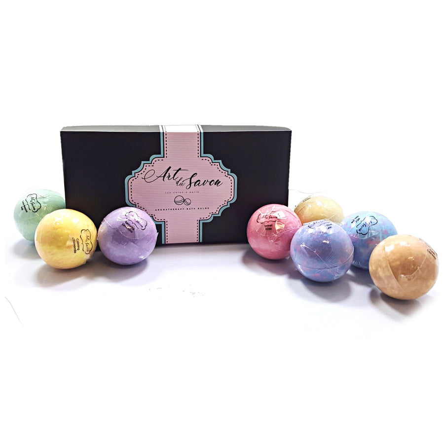 8pc Bath Bomb Set | Wellness