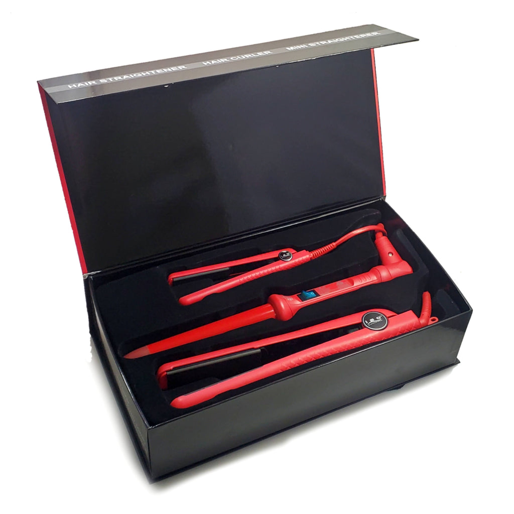 Mini Protective Glove Magnet Handle Box Solid Purple &  Red Full Set | Sets