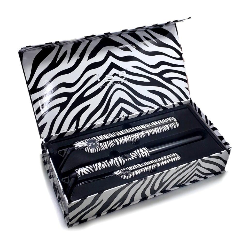 Animal Prints Tapered Twister Protective Glove Magnet Handle Set w/Mini Iron | Sets