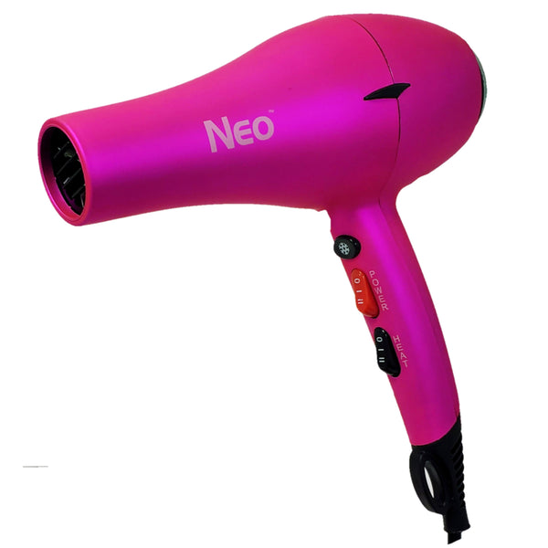 1875W DC Motor Hair Dryer: 3x Airflow & Heat Settings, Cool Shot, Soft Touch, Magnet Box