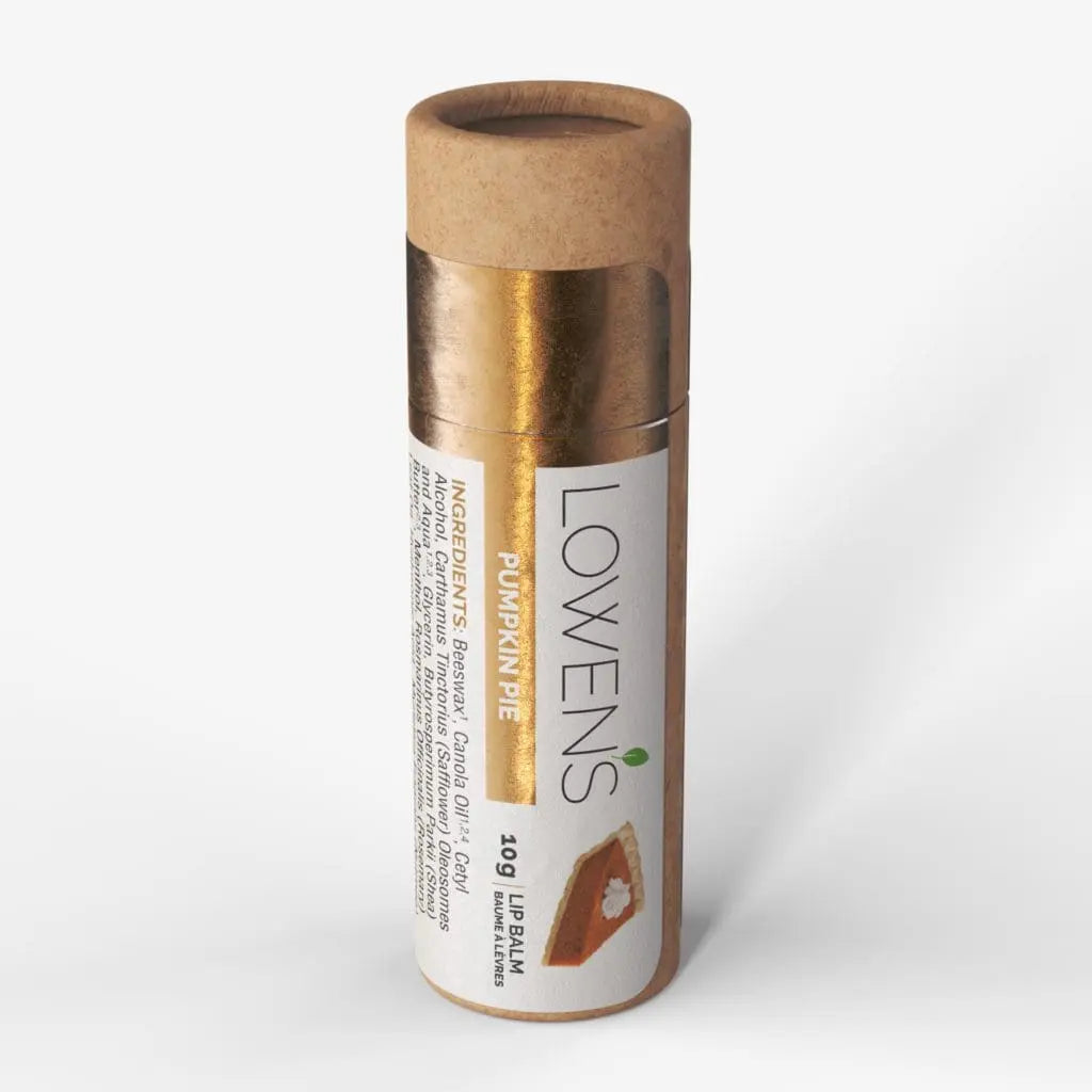 Pumpkin Pie Lip Balm – Cozy Spice Flavor, EWG Verified & Cruelty-Free
