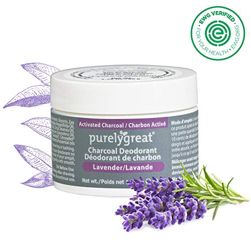 Lavender Charcoal Deodorant - Aluminum Free