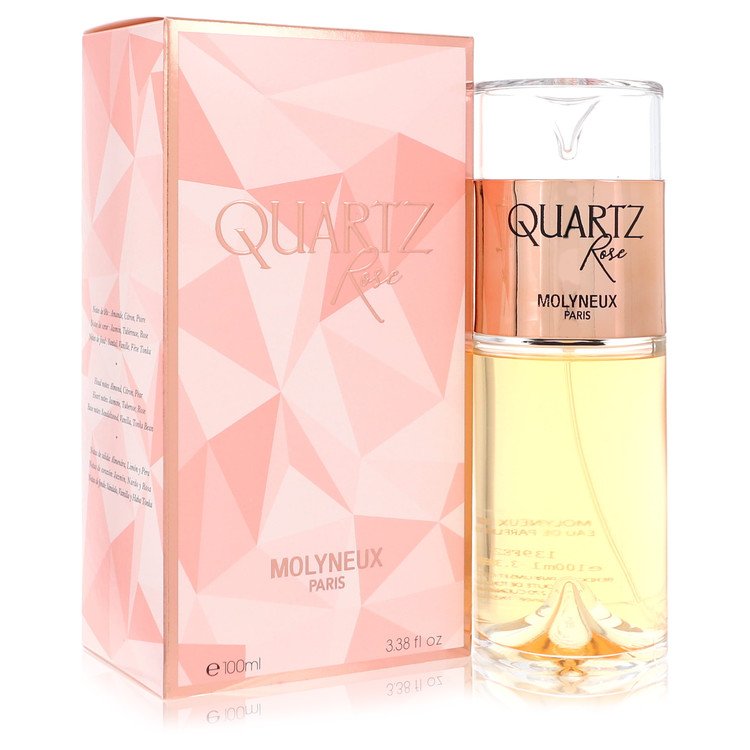 Quartz Rose Perfume By Molyneux Eau De Parfum Spray- Free Shipping