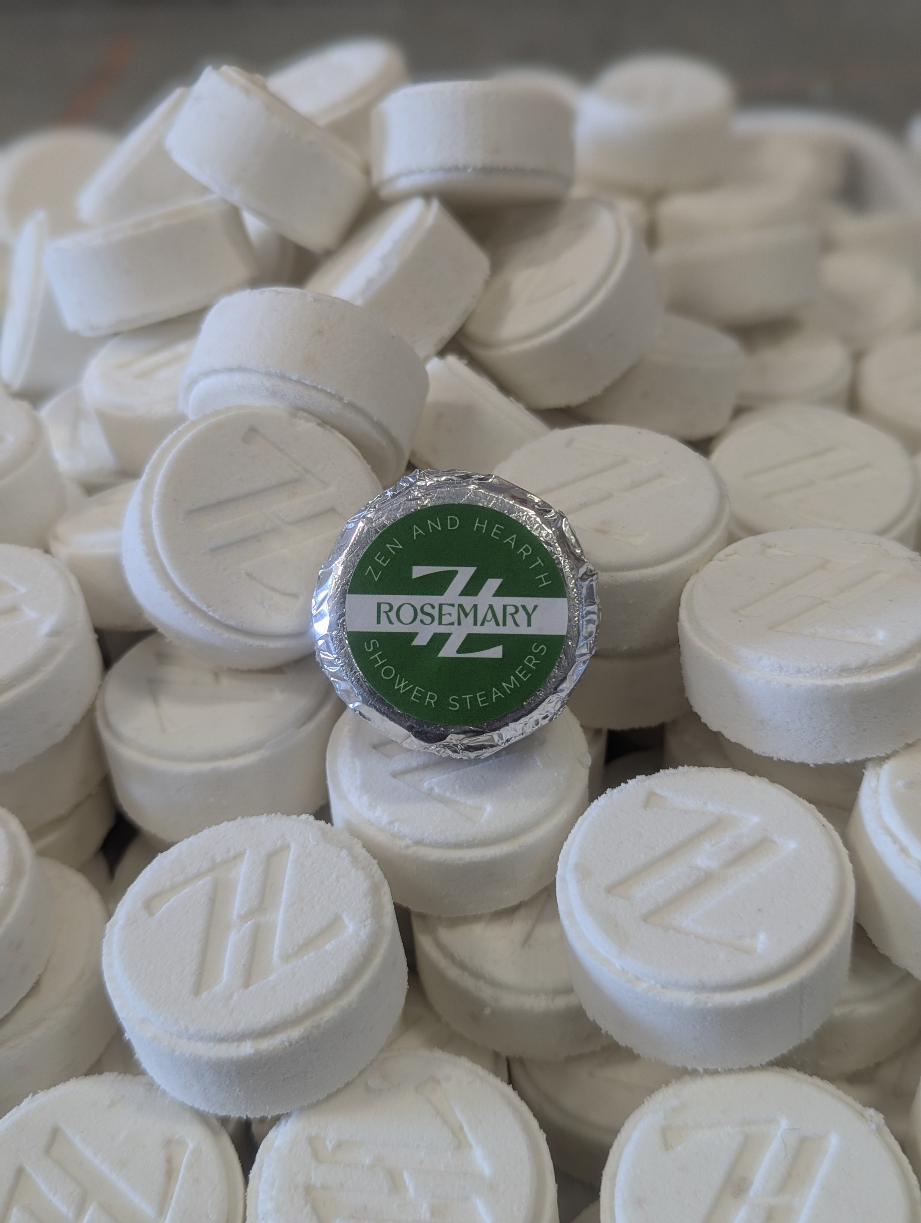 Zen & Hearth Shower Steamers | Custom Aromatherapy Fizzies – 6-Pack Personalized Gift Set