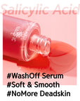 NACIFIC Origin Red Salicylic Acid Serum Exfoliating & Clarifying Remove Dead Skin Face Care Balance Calm 50ml