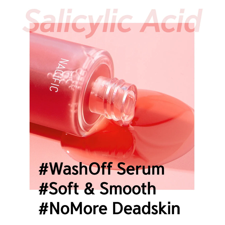 NACIFIC Origin Red Salicylic Acid Serum Exfoliating & Clarifying Remove Dead Skin Face Care Balance Calm 50ml