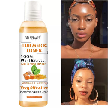 SEFUDUN Tumeric Toner Turmeric Fade Blemishes Dark Spot Remover Dark Skin 118ml