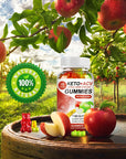 Keto Apple Cider Vinegar Gummies for Weight Loss and Burn Fat Slimming Belly Powerful Abdominal Fat Burning