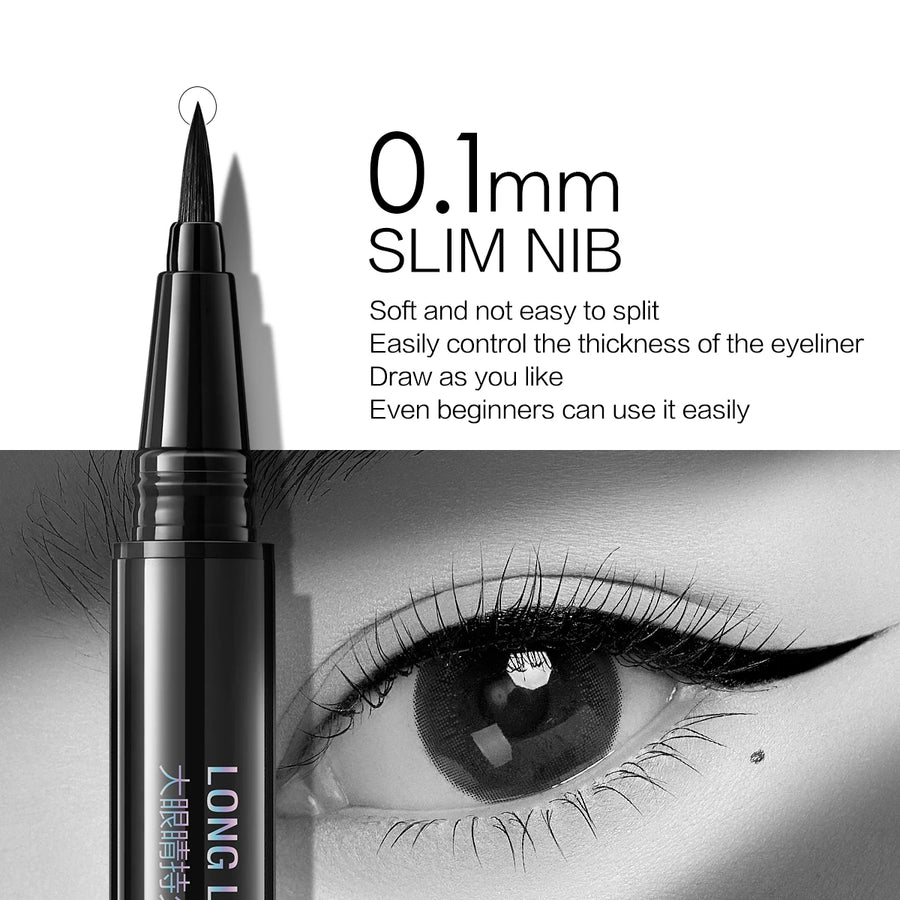 CARSLAN Long-lasting Liquid Eyeliner Waterproof Liquid Eye Liner Pen Women Makeup