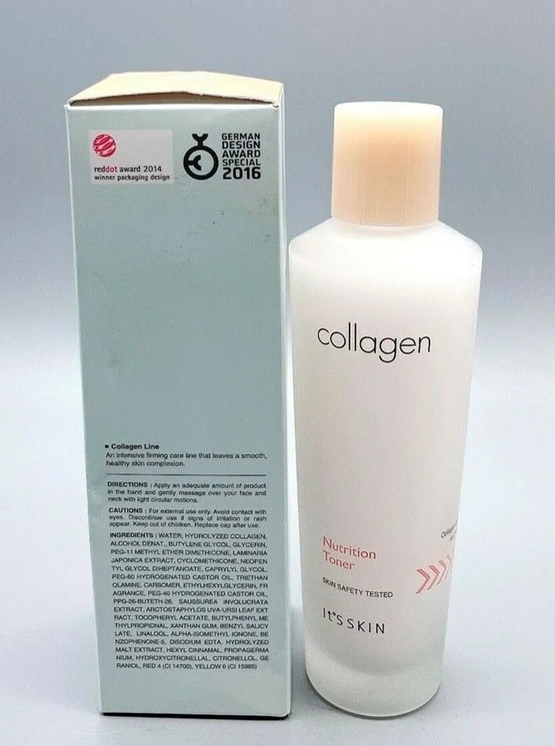 IT'S SKIN Collagen Nutrition Toner  Moisturizing FNourish Face Care 150ml