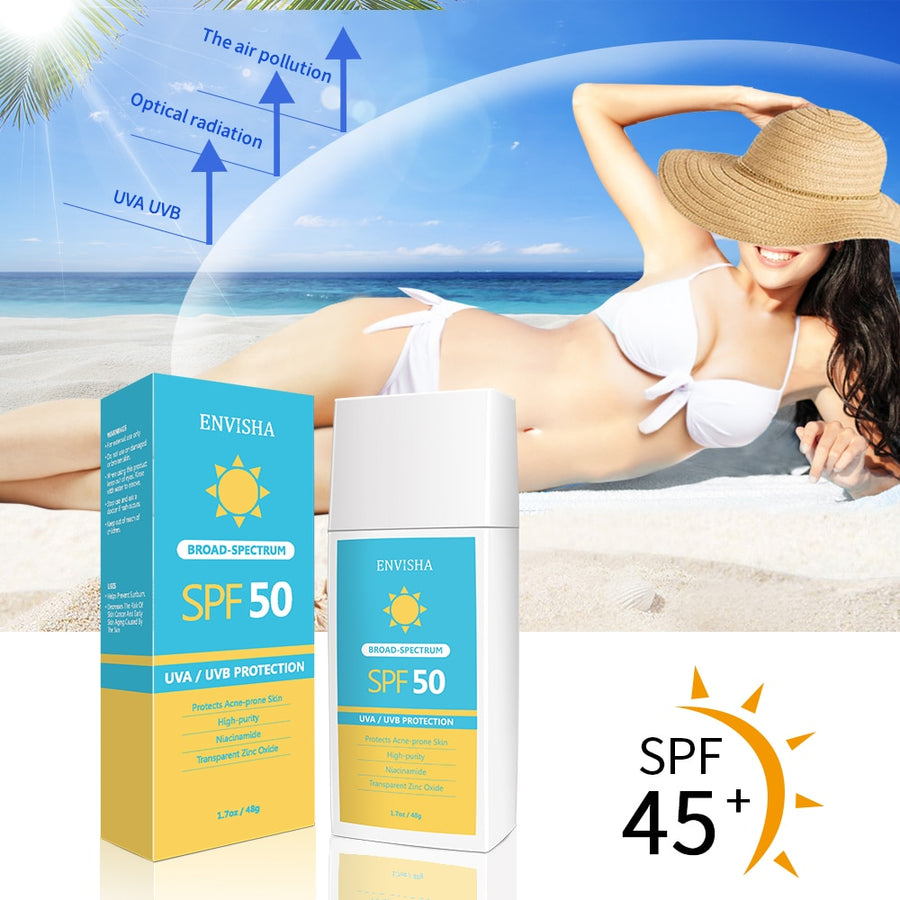 ENVISHA Beauty Health Body Sunscreen Cream SPF 48g