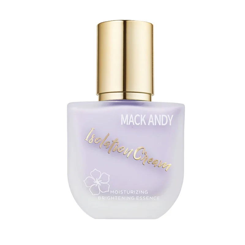 MACKANDY Moisture Renewal Essence Isolation Cream - Intense Hydration Sunscreen Protection Brightens Skin Tone Non-Oily Formula