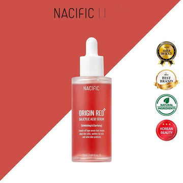 NACIFIC Origin Red Salicylic Acid Serum Exfoliating & Clarifying Remove Dead Skin Face Care Balance Calm 50ml