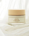 Rice Cream Hydrating Moisturizing Firming Oil Control Brightening Improving Yellow Gas Depth Nourishment Essence Face Cream