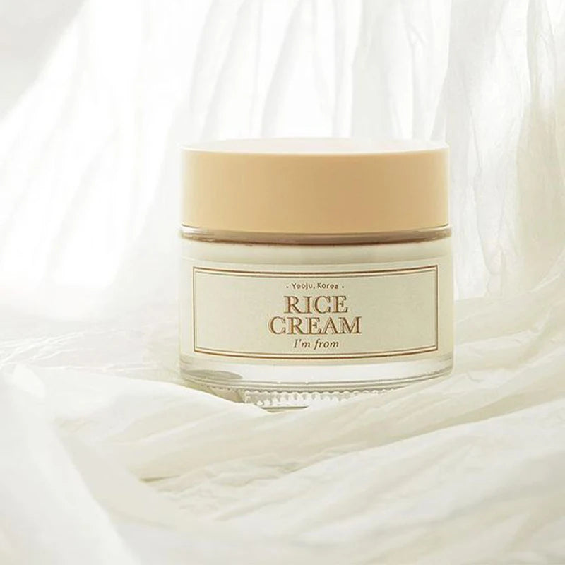 Rice Cream Hydrating Moisturizing Firming Oil Control Brightening Improving Yellow Gas Depth Nourishment Essence Face Cream