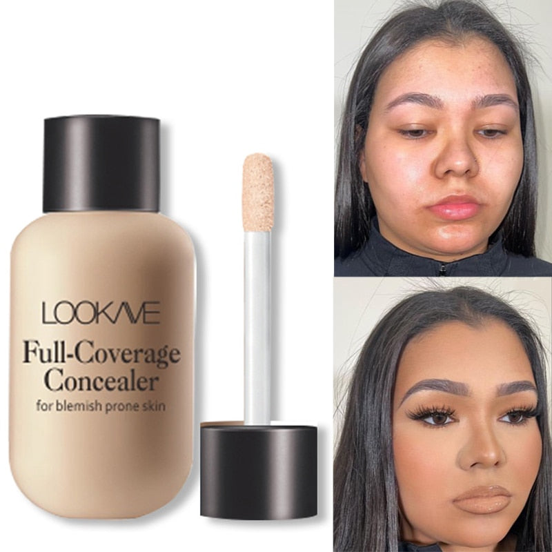 LOOKAVE Full Coverage Concealer For Blemish Prone Skin