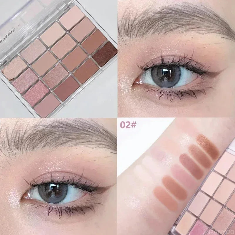 20 Colors Eyeshadow Palette - Matte - Waterproof