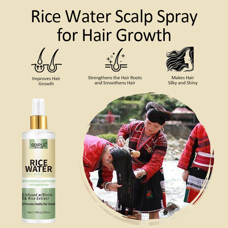 GOIPLE Big Size Rice Water Serum Spray 200ml