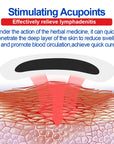 12pcs=2bags Lymphatic Drainage Relieve Lymph Nodes Swell Pain Patch Lymphatic Drainage Pads Chinese Herbal Detox Plaster A827