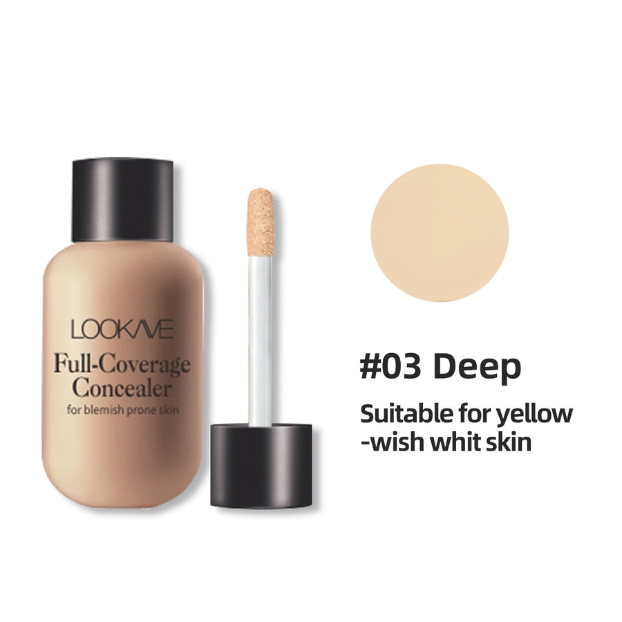 LOOKAVE Full Coverage Concealer For Blemish Prone Skin