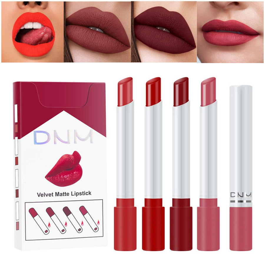 DNM Makeup cream Lipstick Cosmetics Matte Non-stick Cup Lipstick