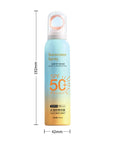 150ml SPF50+ Sunscreen Spray Lightweight Moisturising Non Greasy  Water-Resistant UV Sunscreen Spray for Outdoor Daily Use