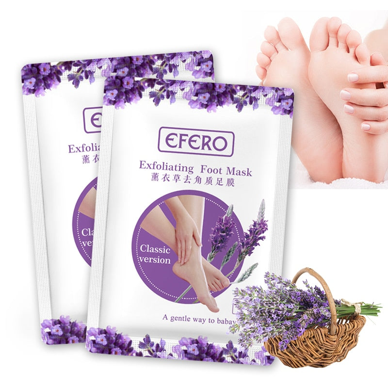 EFERO Exfoliating Foot Masks  2/3pairs