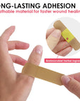 50pcs Band-Aid Wound Care Hemostasis Plaster Breathable Herbal Medical Sterile Adhesive Bandage Adhesive Tape Band Aid A1557