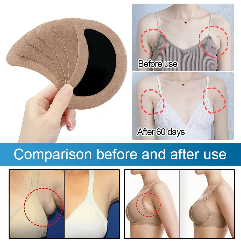 6pcs=1bag Lymphatic Drainage Patch Armpit Lymph Gland Lymph Node Swelling Pain Relief Plaster Neck Lymphatic Detox Pads W017