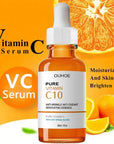 Vitamin C Wrinkle Remover Face Serum Lifting Firming Fade Fine Lines Anti-aging Essence Whitening Brighten Nourish Skin Care