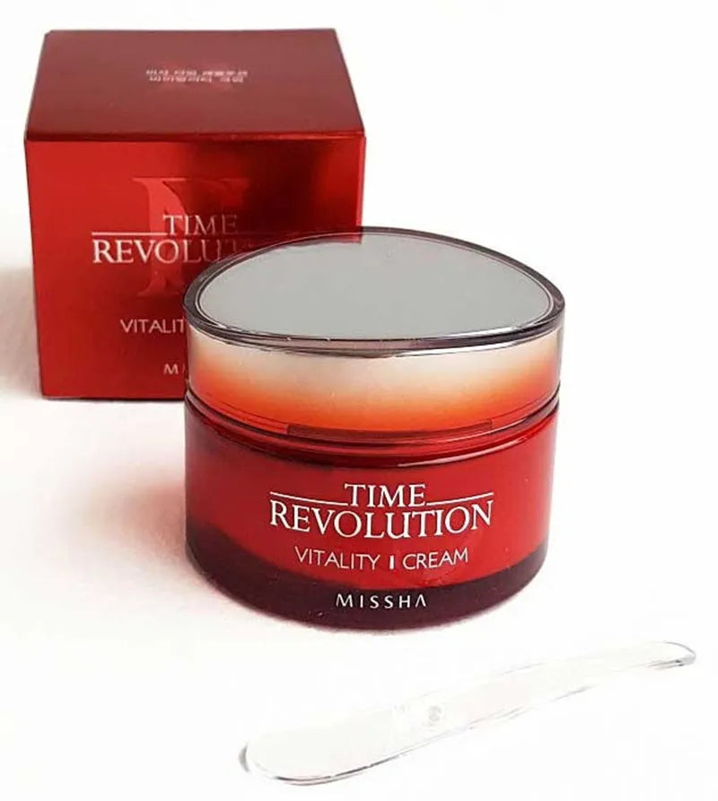 Missha Time Revolution Vitality I Cream Missha Mask Treatment