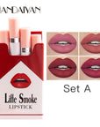 DNM Makeup cream Lipstick Cosmetics Matte Non-stick Cup Lipstick