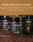 LIYALAN Coffee Body Scrub Exfoliating Lightening Skin Pore Cleansing Soften Sea Bath Salt Cream Moisturizing Anti Cellulite