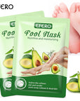 EFERO Exfoliating Foot Masks  2/3pairs