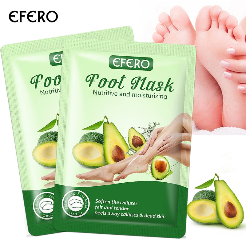 EFERO Exfoliating Foot Masks  2/3pairs