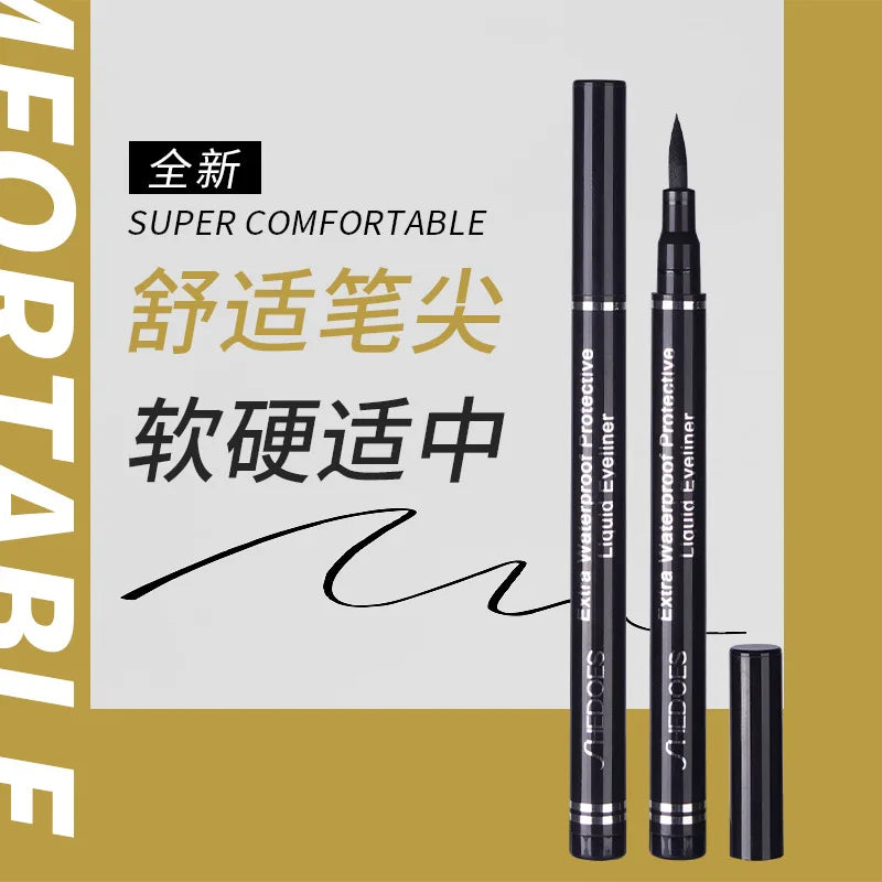 Waterproof Mascara Eyeliner Set non-smudge mascara Extended Thick mascara