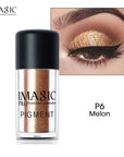 IMAGIC Metallic Glitter Eyeshadow P6 Melon Color