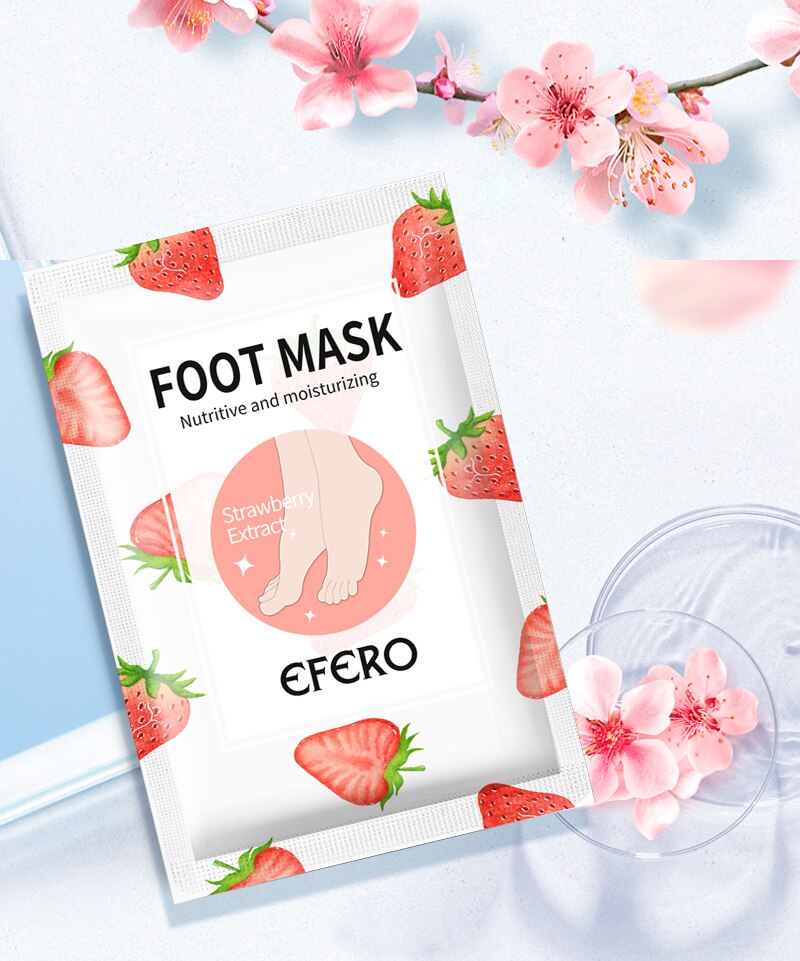 Efero Aloe Peeling Aloe Vera Foot Mask 2Pcs=1Pair