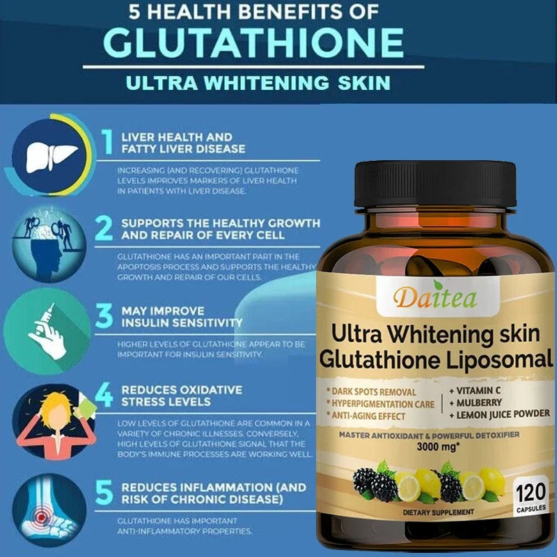 Ultra Whitening Skin Glutathione Liposomal / 3000mg