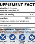 Magnesium Complex Capsules - Bone, Muscle and Heart Health Supplement Improvement