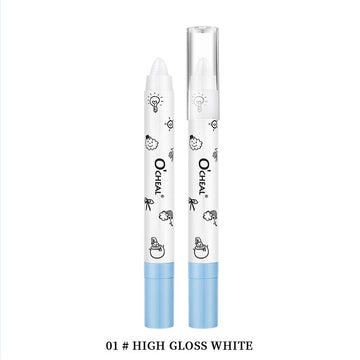 OCHEAL Glitter Eyeshadow Stick Pen High Gloss Color White