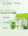 Green Tea Skin Care Products Repairing Oil Control  Facial Sleeping Mask Face Care