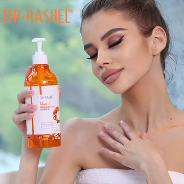 DR.RASHEL Vitamin C Exfoliating Shower Gel  Gently Cleanses Skin 500ml