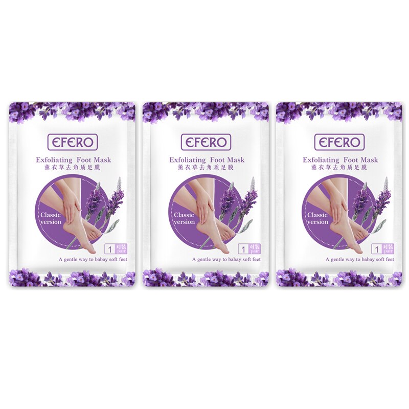 EFERO Exfoliating Foot Masks  2/3pairs