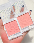 Rose Embossed Blush Palette 6 Colors Cheek Tint Blusher Powder Natural Face Makeup Matte Peach Pink Tint Contour Rouge Cosmetics