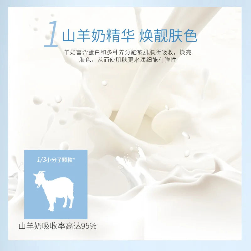 Goat Milk Neck Mask Collagen Firming Anti-Wrinkle Whitening Masks Beauty Necks Skin Care